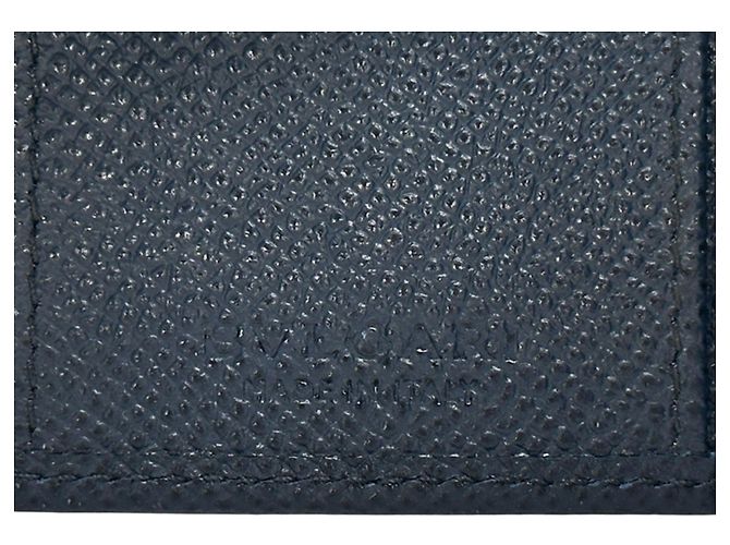 Bulgari Bvlgari Navy Leather Key Case Navy blue - view 6