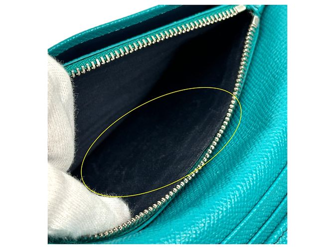 Bulgari Bvlgari Bi-Fold Wallet Green Navy blue - view 17