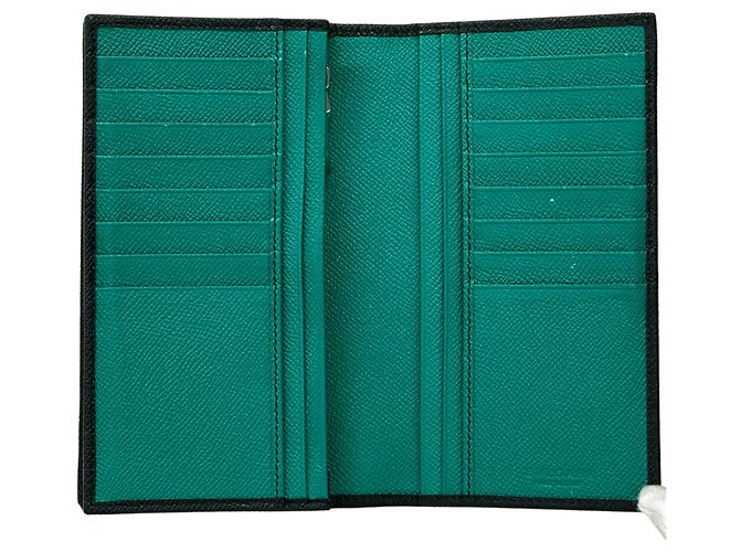 Bulgari Bvlgari Bi-Fold Wallet Green Navy blue - view 4