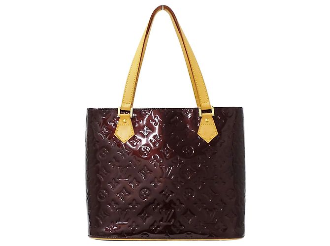 Borsa Louis Vuitton Monogram Vernis Porpora - vista 2