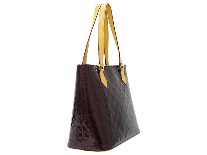 Borsa Louis Vuitton Monogram Vernis Porpora - vista 4