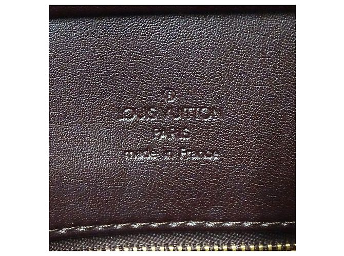 Borsa Louis Vuitton Monogram Vernis Porpora - vista 6