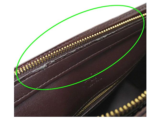 Borsa Louis Vuitton Monogram Vernis Porpora - vista 9