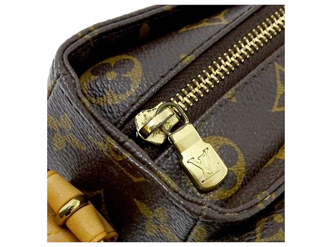 Borsa a Spalla Louis Vuitton Monogram Marrone Monogramma - vista 12