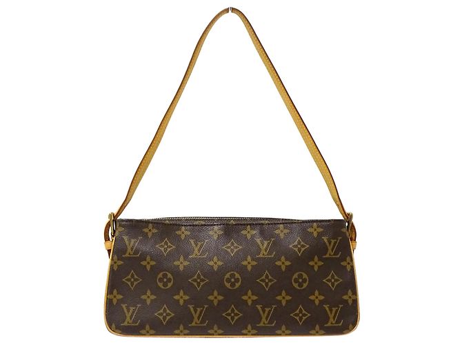 Borsa a Spalla Louis Vuitton Monogram Marrone Monogramma - vista 2