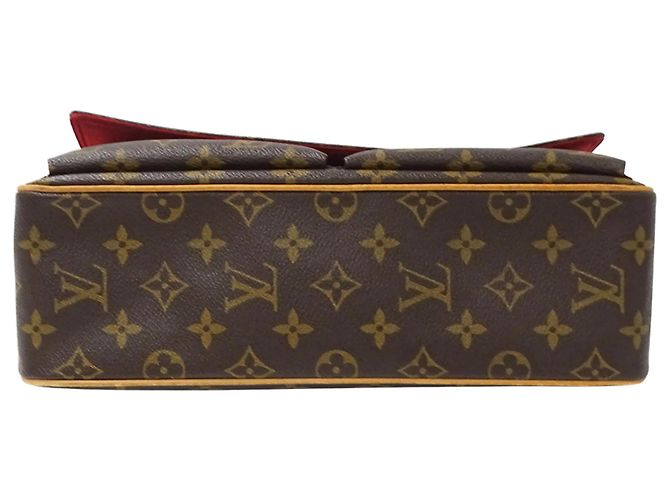 Borsa a Spalla Louis Vuitton Monogram Marrone Monogramma - vista 3