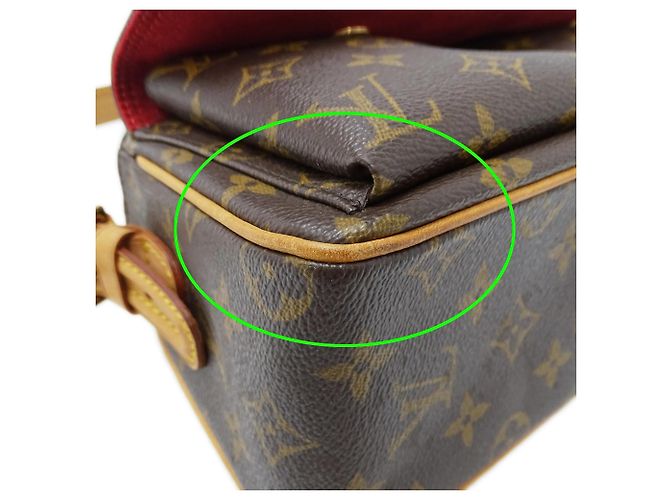 Borsa a Spalla Louis Vuitton Monogram Marrone Monogramma - vista 7