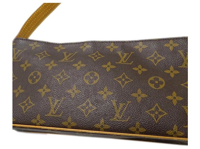 Borsa a Spalla Louis Vuitton Monogram Marrone Monogramma - vista 9