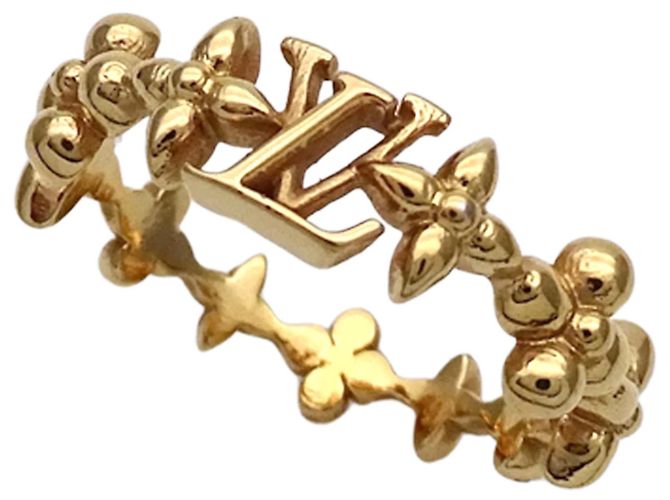 Anello Louis Vuitton in metallo dorato da donna D'oro - vista 2