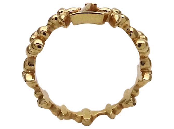 Anello Louis Vuitton in metallo dorato da donna D'oro - vista 3