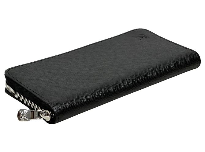 Portafoglio lungo da uomo Louis Vuitton Taiga Nero - vista 3