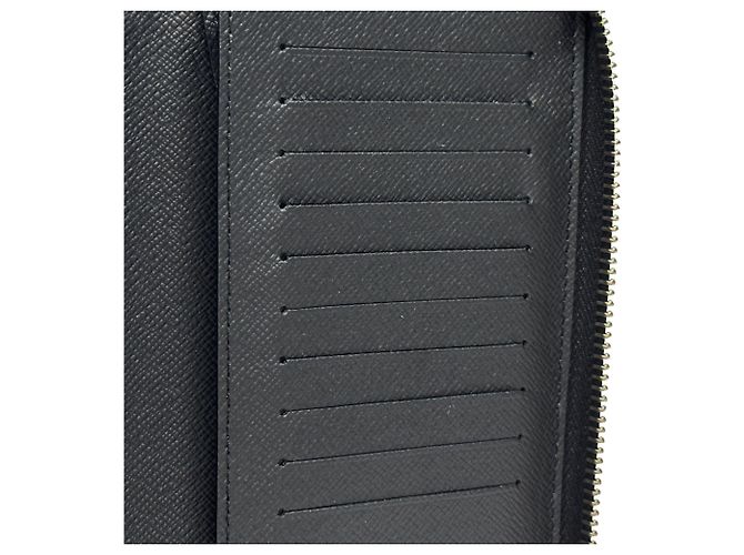 Portafoglio lungo da uomo Louis Vuitton Taiga Nero - vista 7