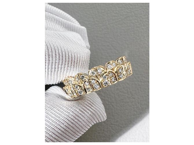Anello Fred Fieden Edizione Limitata in Oro 18K e Diamanti D'oro - vista 4