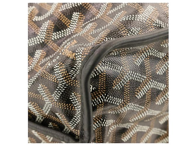 Borsa Tote Reversibile Goyard Ange PM Marrone Nero - vista 16