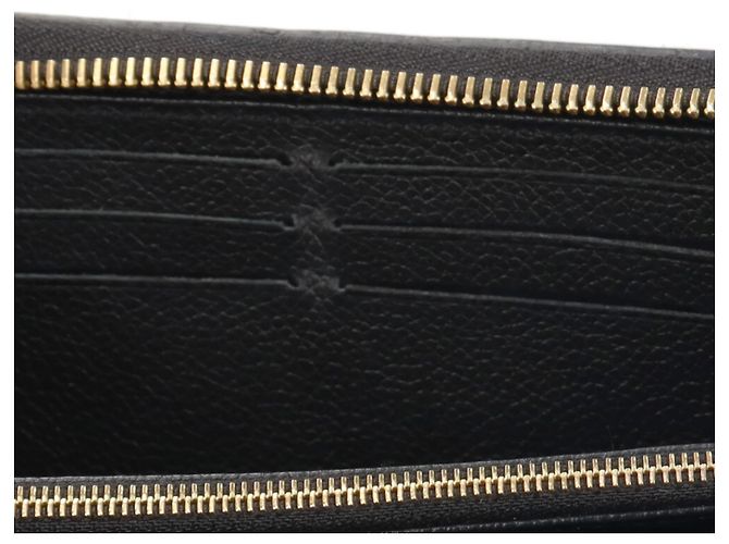 Zippy Wallet Louis Vuitton Monogram Empreinte Schwarz - Ansicht 8