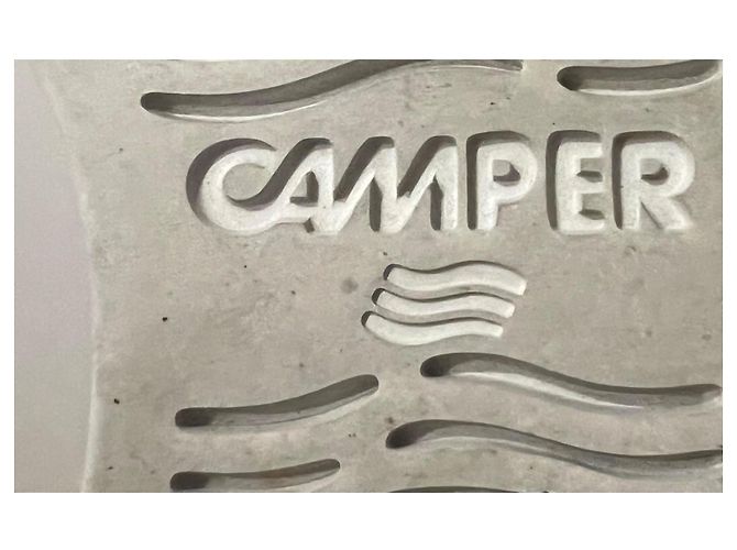 Autre Marque Camper Sneakers in Scamosciato Marrone Ricami Floreali Cammello - vista 7