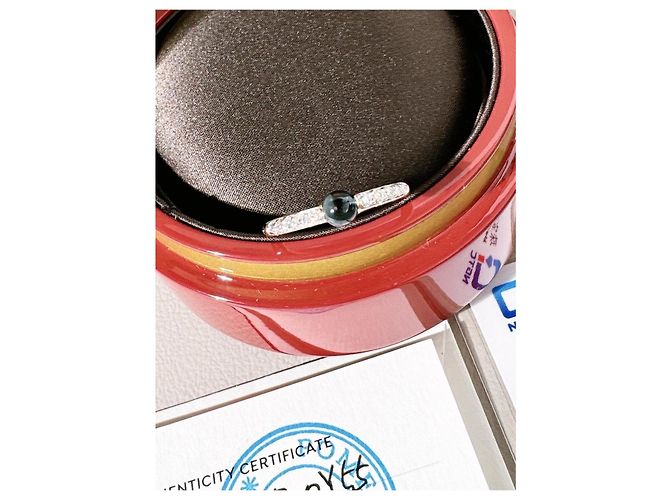 Pomellato M'ama Non M'ama Ring London Blue Topas & Diamanten Golden - Ansicht 3