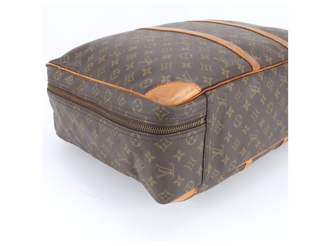Cabas en cuir Louis Vuitton Monogram Sirius 50 Marron - vue 4