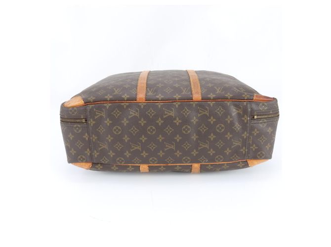 Cabas en cuir Louis Vuitton Monogram Sirius 50 Marron - vue 6