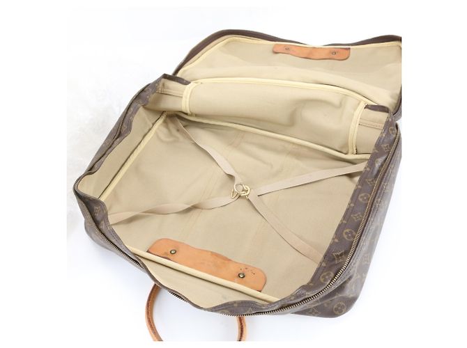 Cabas en cuir Louis Vuitton Monogram Sirius 50 Marron - vue 7
