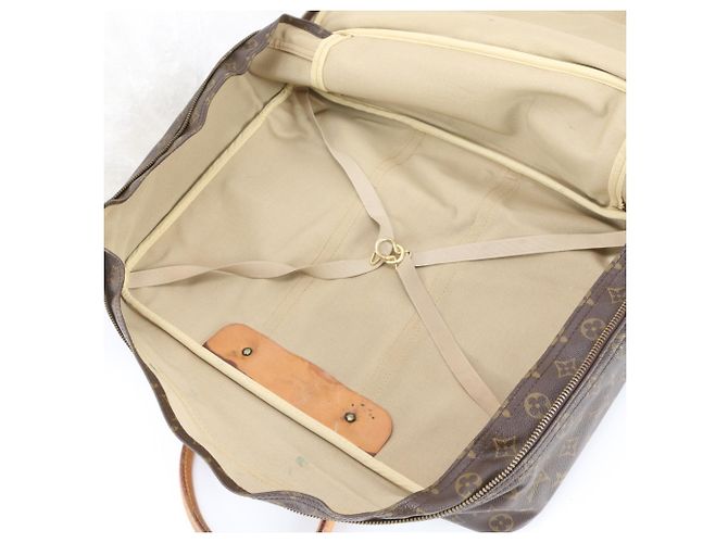 Cabas en cuir Louis Vuitton Monogram Sirius 50 Marron - vue 8