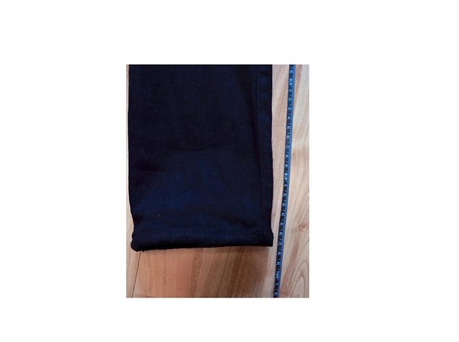 Jeans Amiri Neri con Dettagli Zip Nero - vista 10