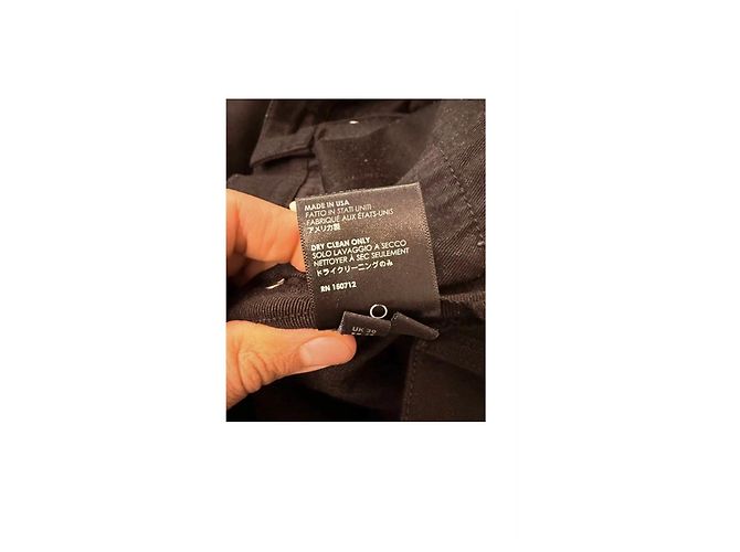 Jeans Amiri Neri con Dettagli Zip Nero - vista 12