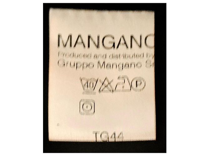 Mangano schwarzes asymmetrisches trägerloses Abendkleid - Ansicht 8