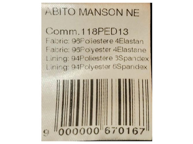 Mangano schwarzes asymmetrisches trägerloses Abendkleid - Ansicht 9