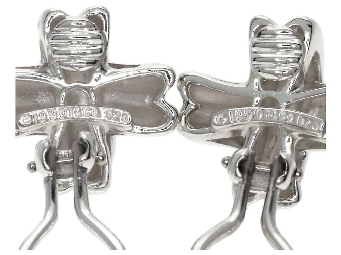 Tiffany & Co Orecchini Tiffany Signature in argento - vista 3
