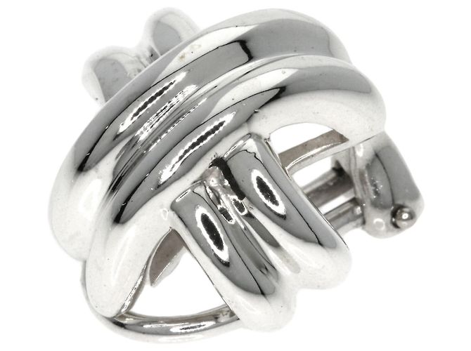Tiffany & Co Orecchini Tiffany Signature in argento - vista 5
