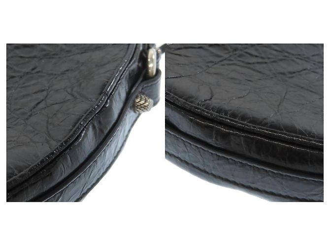 Everyday Borsa a tracolla in pelle con motivo a cuore Balenciaga Nero - vista 9