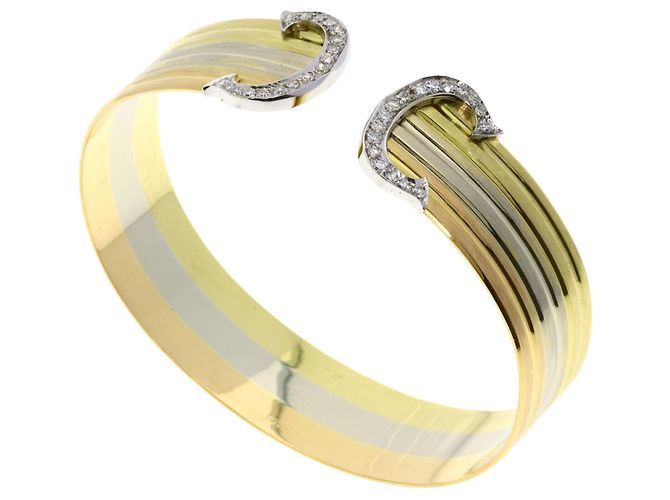 Bracciale Cartier Vintage 2C Large Diamond - vista 2