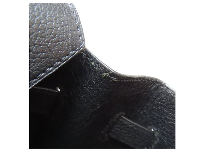Hermès Borsa Hermes Birkin 35 Togo Nero - vista 11