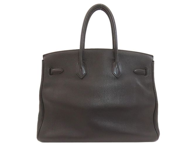 Hermès Borsa Hermes Birkin 35 Togo Nero - vista 2