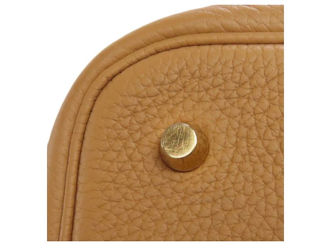 Sac à main Hermès Picotin Lock MM Camel - vue 12
