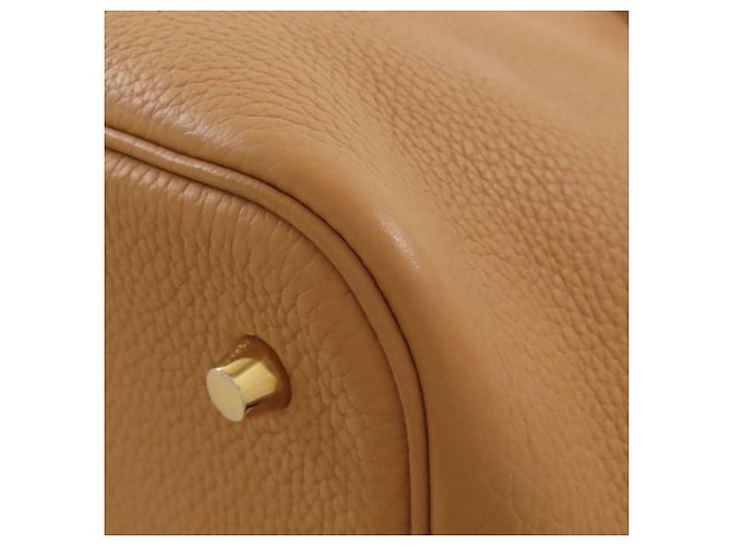 Sac à main Hermès Picotin Lock MM Camel - vue 14