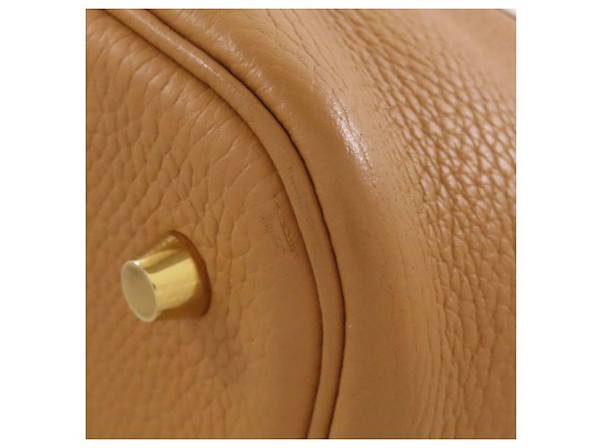 Sac à main Hermès Picotin Lock MM Camel - vue 16