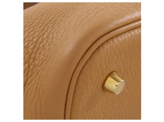 Sac à main Hermès Picotin Lock MM Camel - vue 17