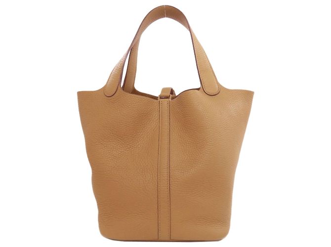 Sac à main Hermès Picotin Lock MM Camel - vue 2