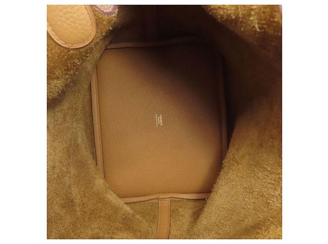 Sac à main Hermès Picotin Lock MM Camel - vue 5