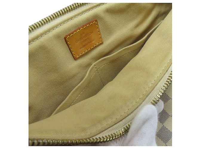 Borsa a Spalla Louis Vuitton N41113 Syracuse PM Blu Damier ebene - vista 11
