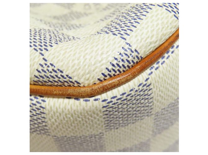 Borsa a Spalla Louis Vuitton N41113 Syracuse PM Blu Damier ebene - vista 19