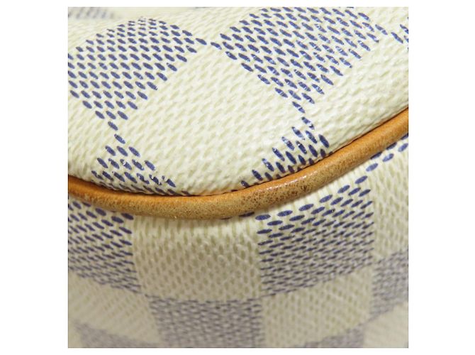 Borsa a Spalla Louis Vuitton N41113 Syracuse PM Blu Damier ebene - vista 21