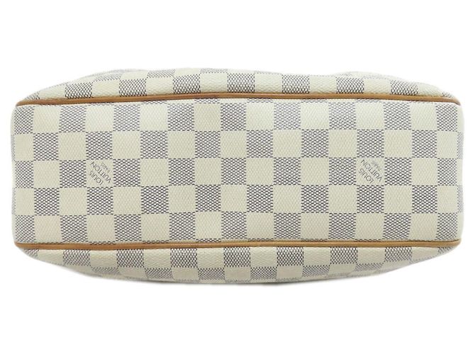 Borsa a Spalla Louis Vuitton N41113 Syracuse PM Blu Damier ebene - vista 4