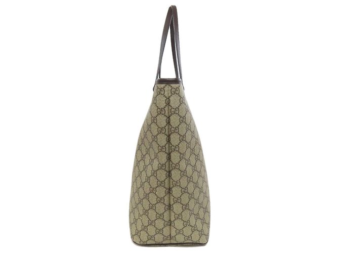 Borsa Tote GG Supreme 406408 da Donna Gucci Marrone - vista 2