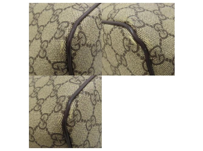 Borsa Tote GG Supreme 406408 da Donna Gucci Marrone - vista 9