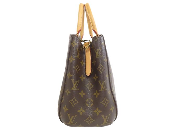 Borsa Louis Vuitton Montaigne MM Monogramma - vista 3