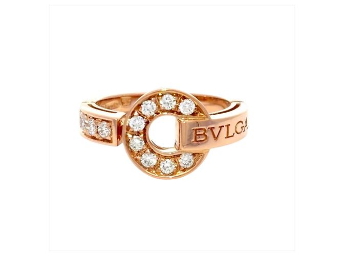 Bulgari Anello Bvlgari Bvlgari in oro rosa - vista 2