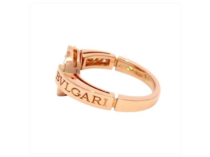 Bulgari Anello Bvlgari Bvlgari in oro rosa - vista 3
